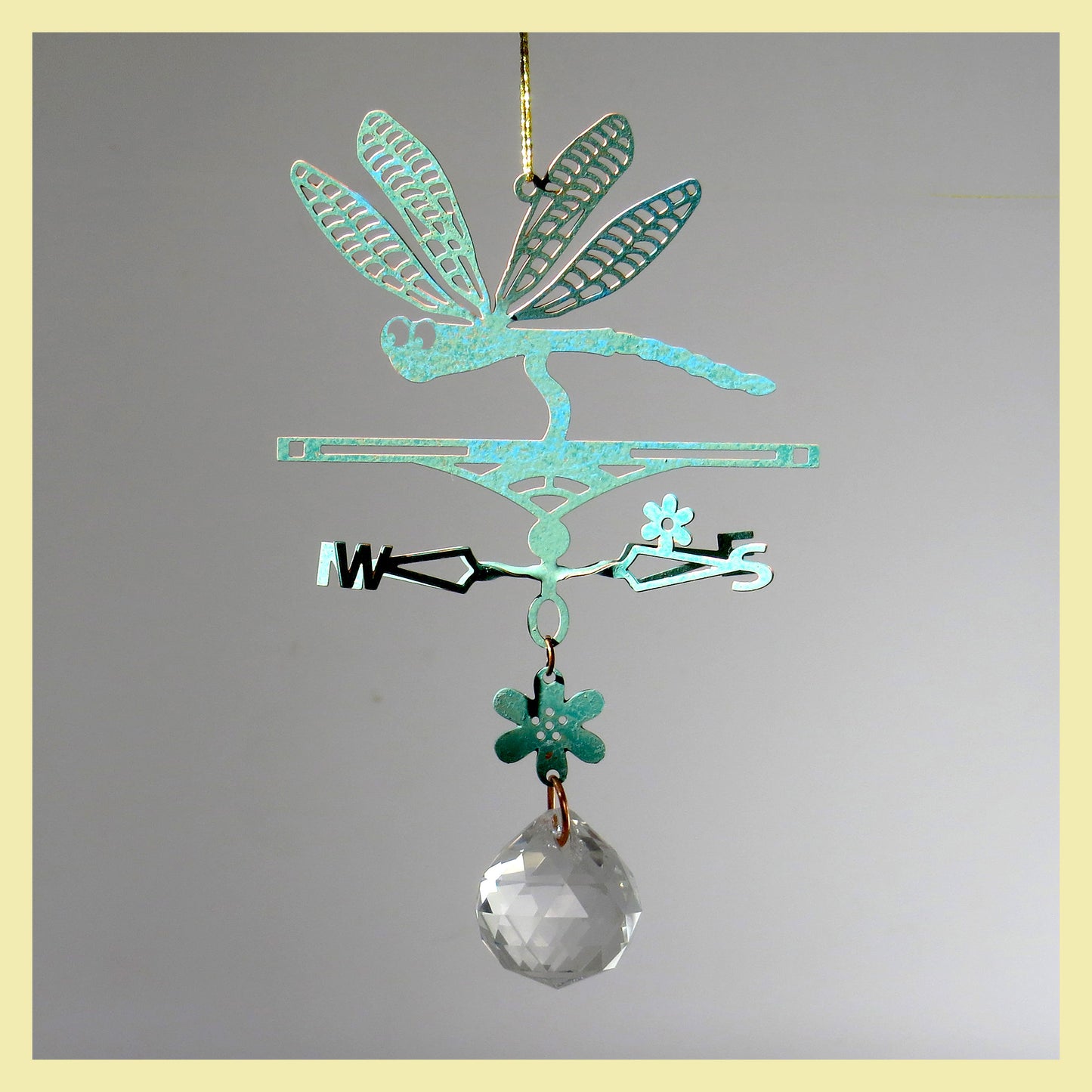 Suncatcher Dragonfly Themed Weathervane