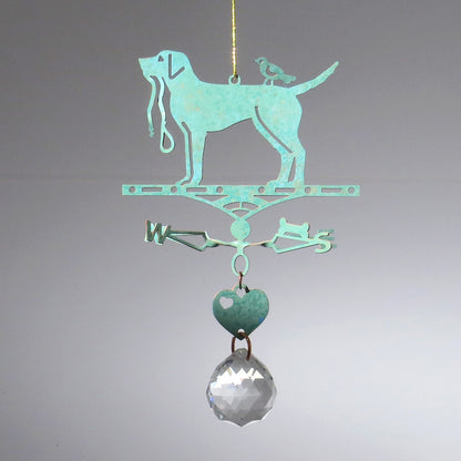 Suncatcher Dog Themed Weathervane