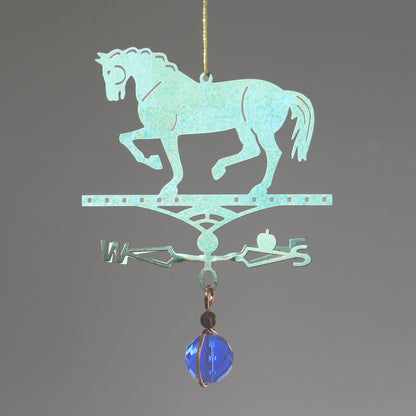 Horse Theme Ornament - Copper Weathervane