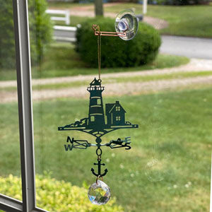 Suncatcher Lighthouse Themed Weathervane