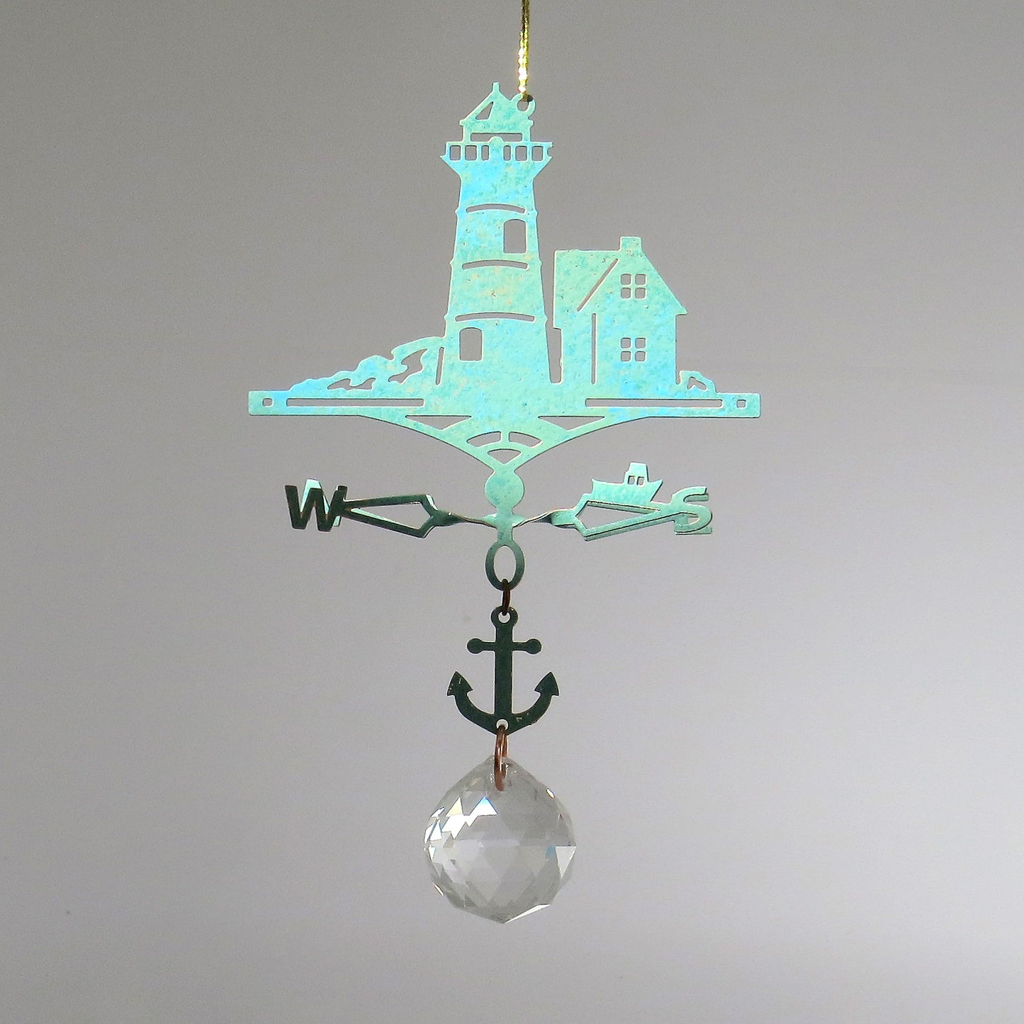 Suncatcher Lighthouse Themed Weathervane