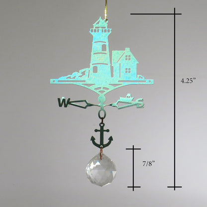 Suncatcher Lighthouse Themed Weathervane