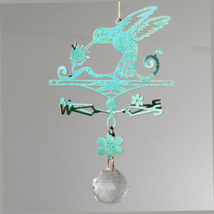 Suncatcher Hummingbird Themed Weathervane