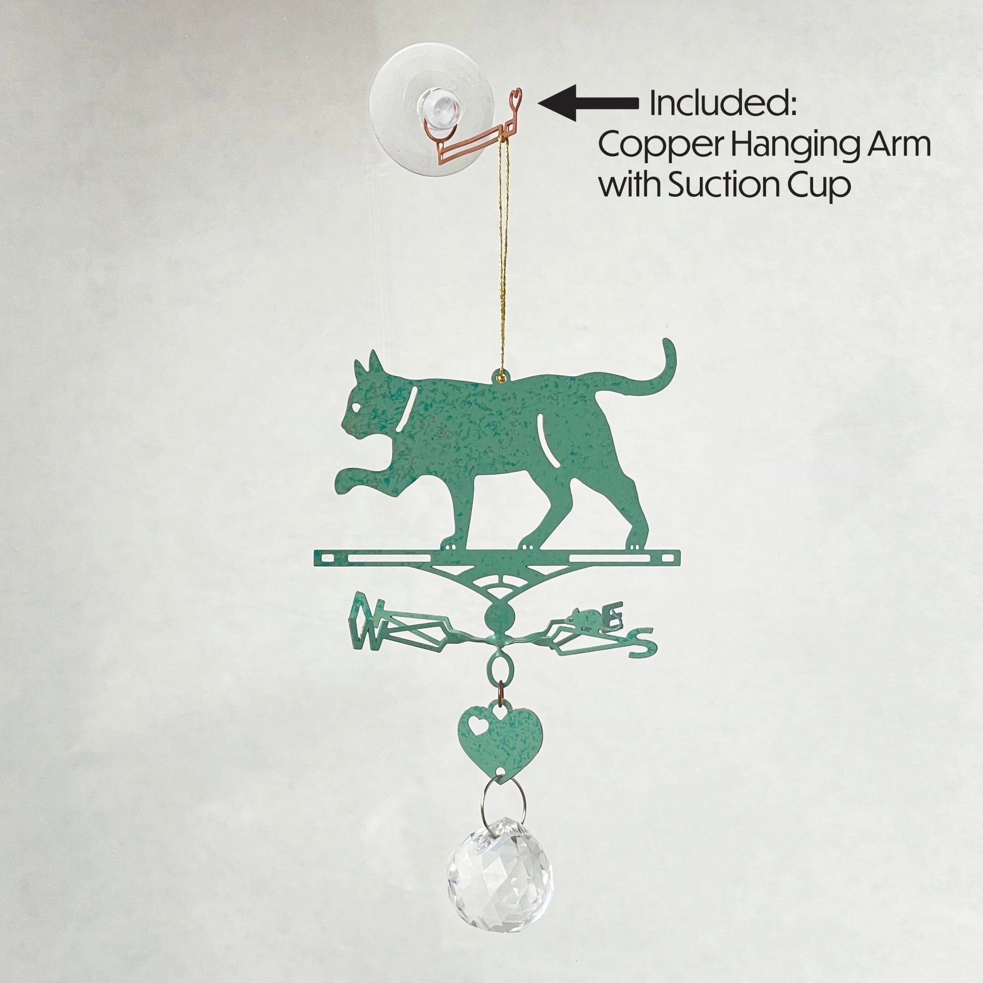 Suncatcher Cat Theme Weathervane - Wild Bunch Studio