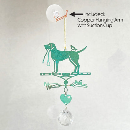 Suncatcher Dog Themed Weathervane - Wild Bunch Studio