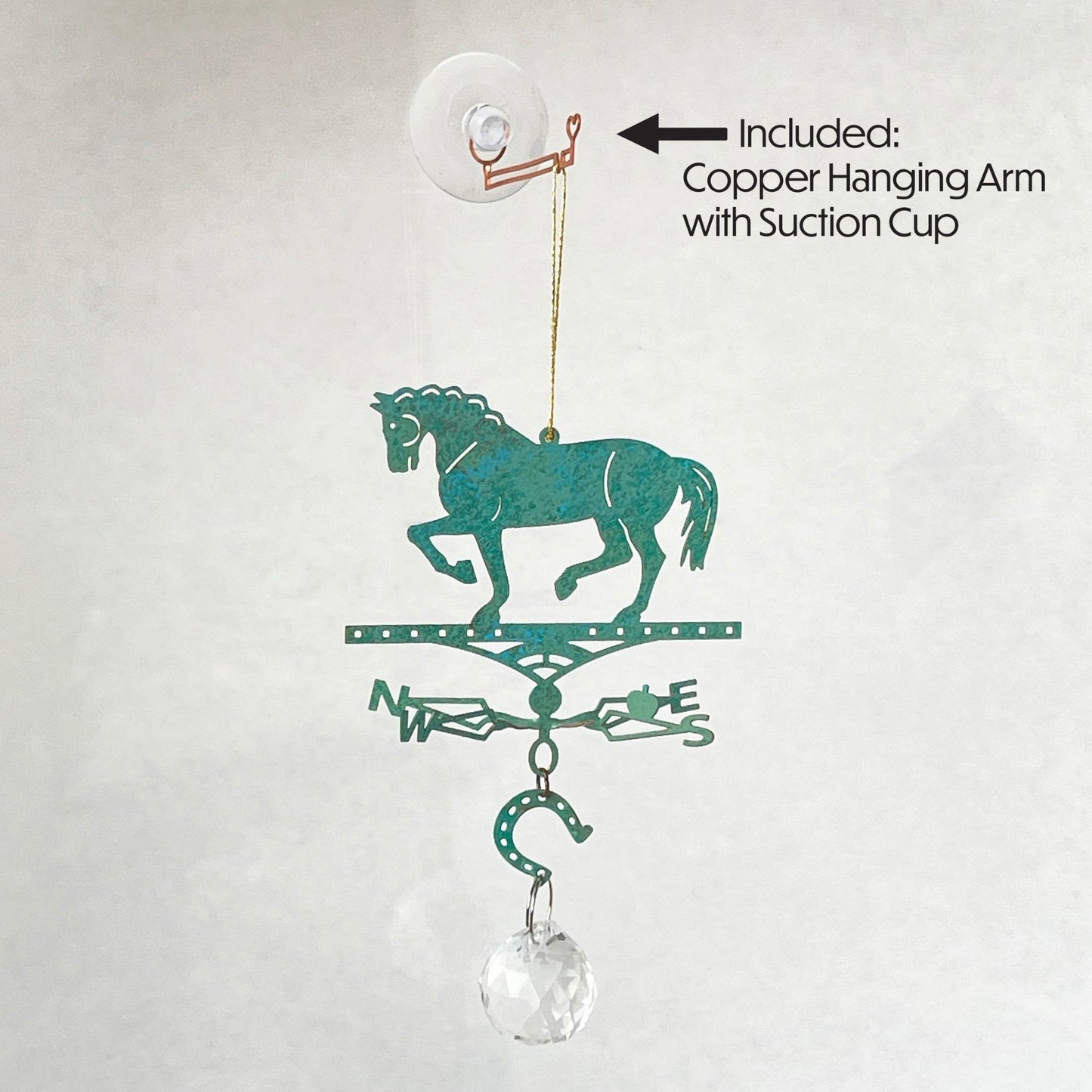 Suncatcher Horse Themed Weathervane - Wild Bunch Studio