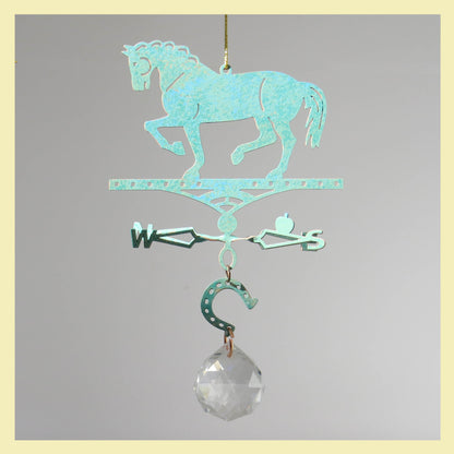 Suncatcher Horse Themed Weathervane