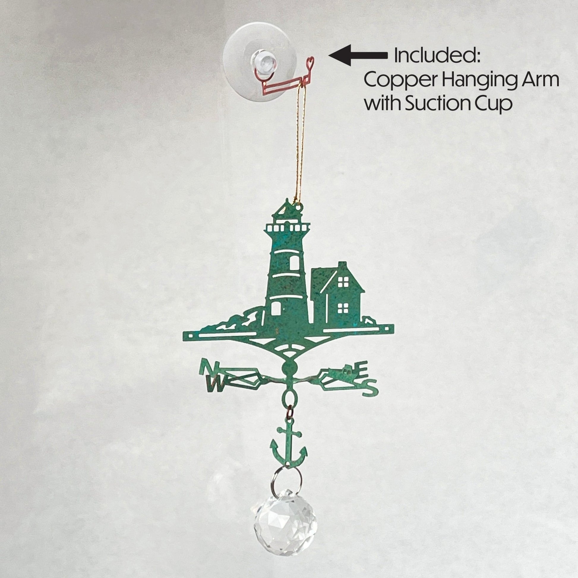 Suncatcher Lighthouse Themed Weathervane - Wild Bunch Studio