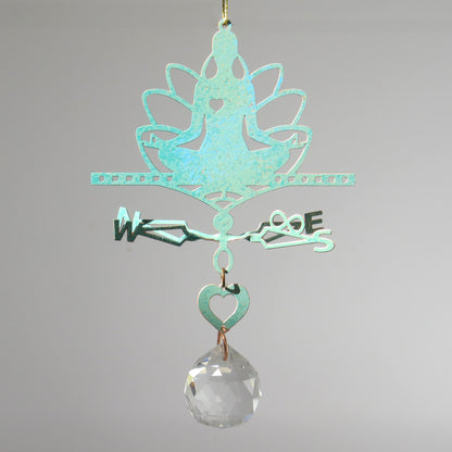 Suncatcher Yogi Themed Weathervane